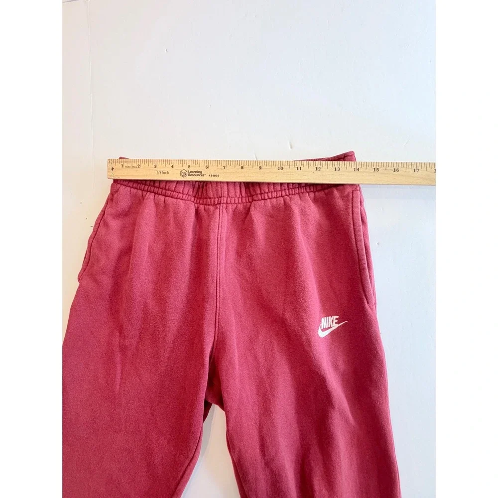 Nike Sportswear Club Fleece Joggers Raspberry Pink Sweatpants Womens Medium